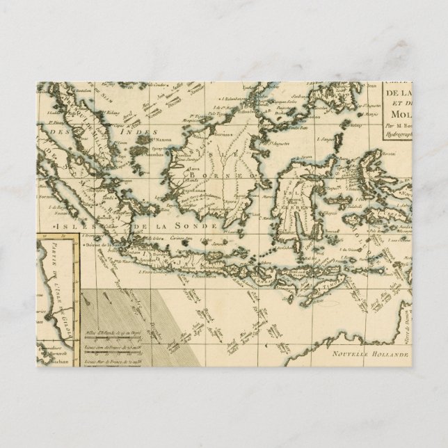 Carte Postale Indonésie et Philippines (Devant)