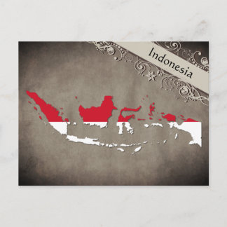 Carte Postale Indonésien