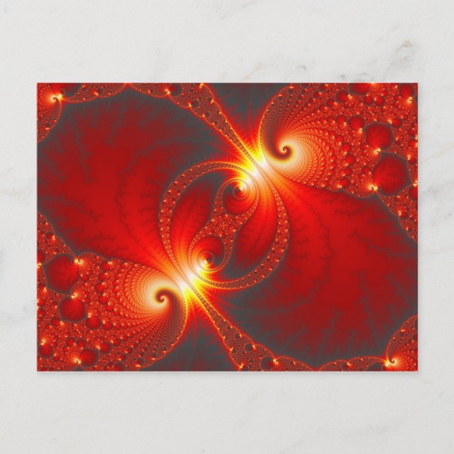 Carte Postale Infernal - Fractal Art (Devant)