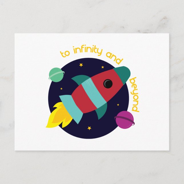 Carte Postale Infinité Et Au-Delà (Devant)