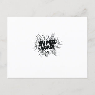 Carte Postale Infirmière Cadeau Super Infirmière