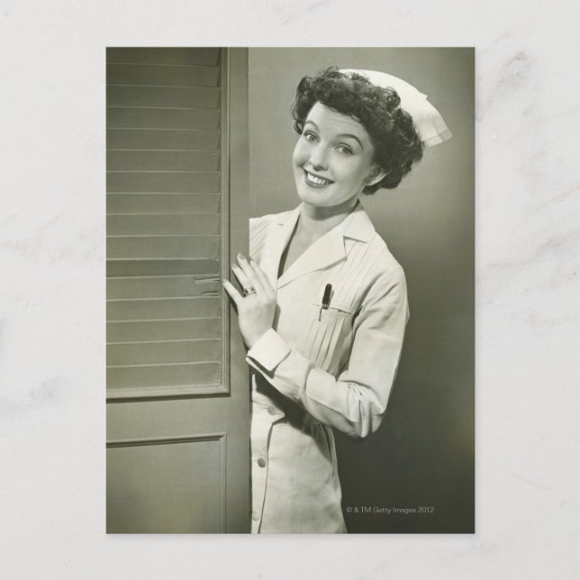 Carte Postale Infirmière de Peeping (Devant)