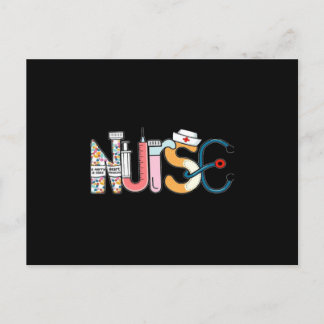 Carte Postale Infirmière drôle