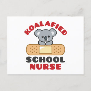 Carte Postale Infirmière Koala Koalafied