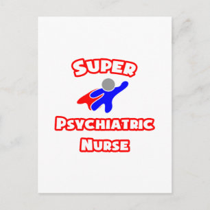 Carte Postale Infirmière psychiatrique super