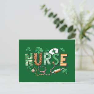 Carte Postale Infirmière Vie Infirmière Cadeaux de la Journée Jo