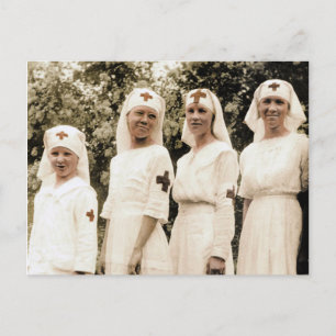 Carte Postale Infirmière vintage