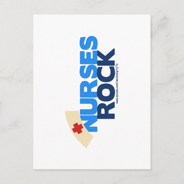 Carte Postale Infirmières Rock (Devant)