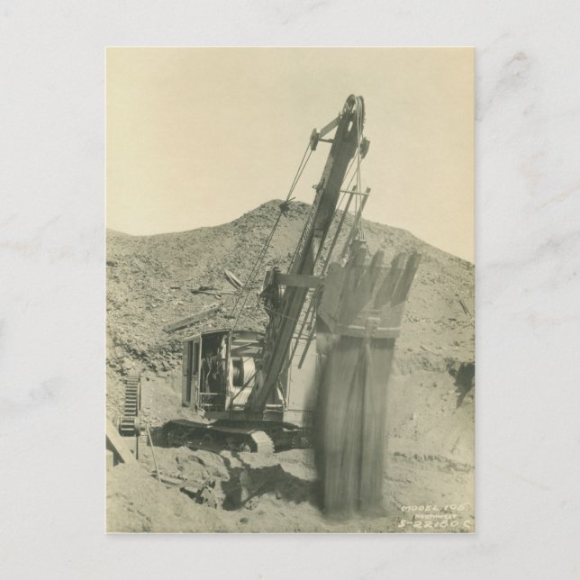 Carte Postale INGÉNIEUR D'EXPLOITATION D'UNE grue et D'UNE NAVIR (Devant)