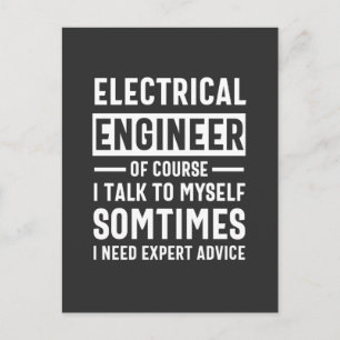 Carte Postale Ingénieur électricien