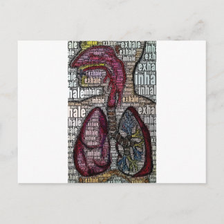 Carte Postale Inhale exhale