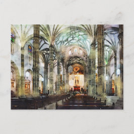 Carte Postale Innenansicht der Kathedrale Père Noël Ana Las Palm