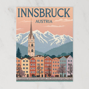 CARTE POSTALE INNSBRUCK, AUTRICHE