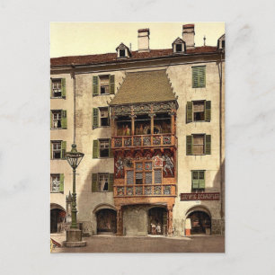 Carte Postale Innsbruck, le Porc d'Or, Tyrol, Australie