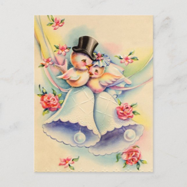 Carte Postale Inséparables (Devant)