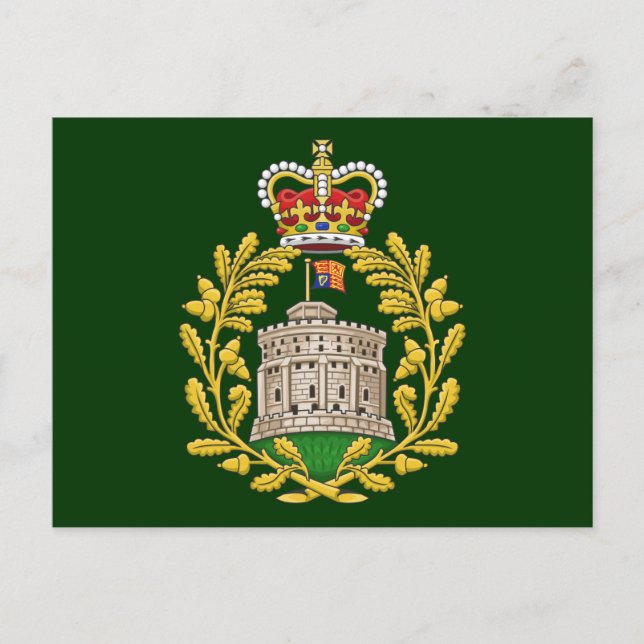 Carte Postale Insigne de la Maison de Windsor (Devant)