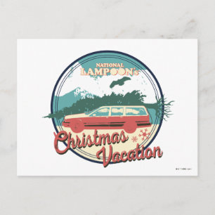 Carte Postale Insigne de vacances de Noël de la Lampe nationale