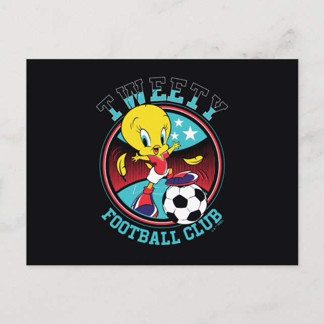 Carte Postale Insigne du club de football TWEETY™ (Devant)