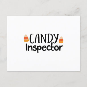 Carte Postale Inspecteur des bonbons
