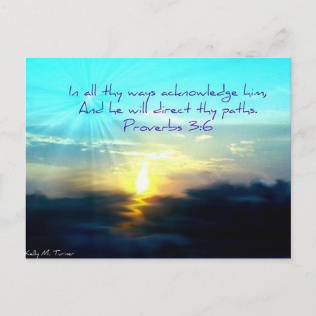 Carte postale Inspirante (Devant)