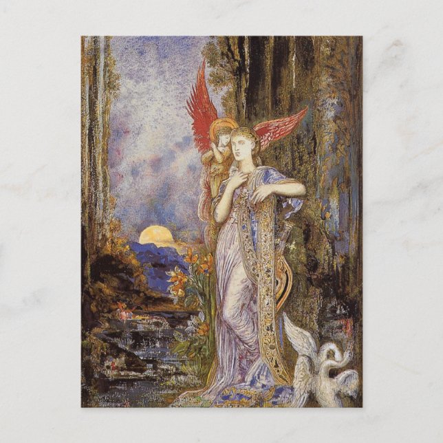 Carte Postale Inspiration de Gustave Moreau (Devant)