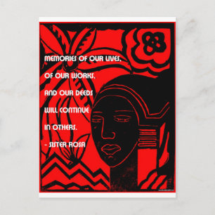 Carte Postale Inspiration de Soeur Rosa