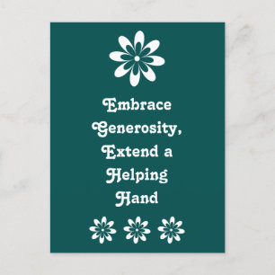 Carte Postale Inspiration motivationnelle Retro Office