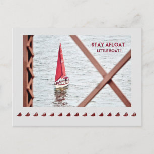 Carte Postale Inspiration Post Card-Séjour en mer Petit bateau