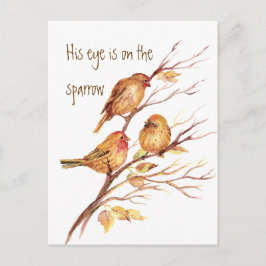 Carte Postale Inspirationnel Son Oeil est sur le Bruant,