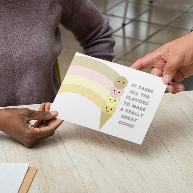 Carte postale Inspirationnelle All Flavours (Créateur téléchargé)