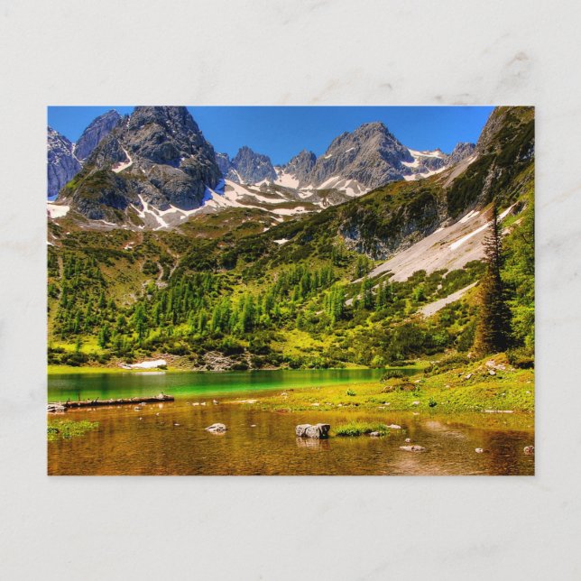 Carte Postale Inspirations naturelles Alpes Tyrol, Autriche (Devant)