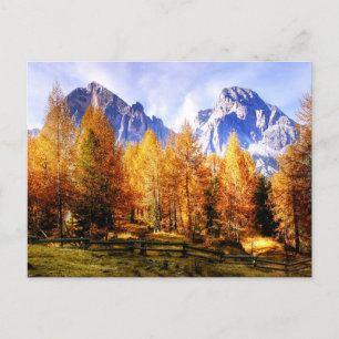Carte Postale Inspirations naturelles Dolomites, Groupe Tofane, 