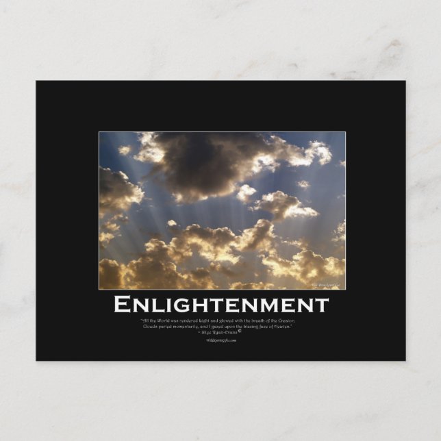 Carte postale Inspirative Ciel Nuageux (Devant)