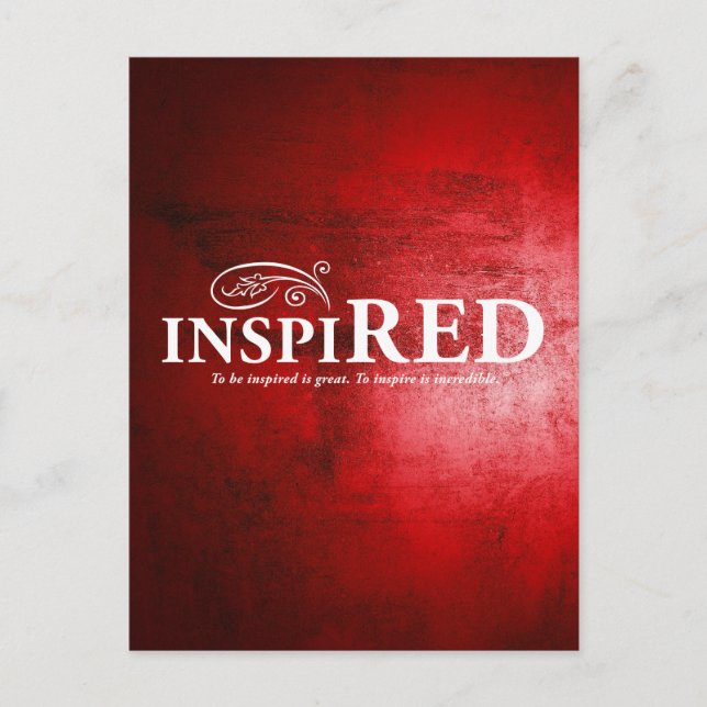 Carte Postale Inspiré (Devant)