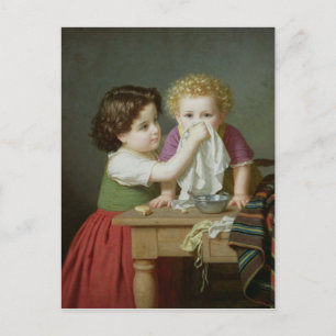 Carte Postale Instinct maternel, 1872