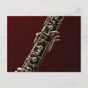 Carte Postale instrument de musique Oboe
