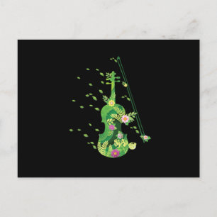 Carte Postale Instrument de musique violoniste violon Orchestre