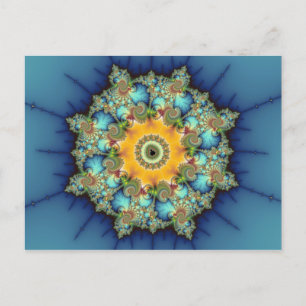 Carte Postale Insulaire - Mandelbrot Art