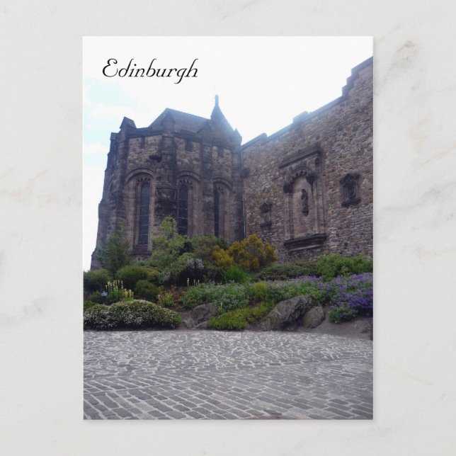 Carte Postale intérieur du château edinburgh (Devant)