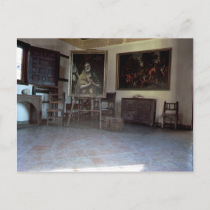 Carte Postale Intérieur du studio d'El Greco