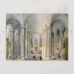 Carte Postale Intérieur d'une église 2