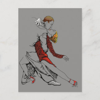 Carte Postale Intimité du tango