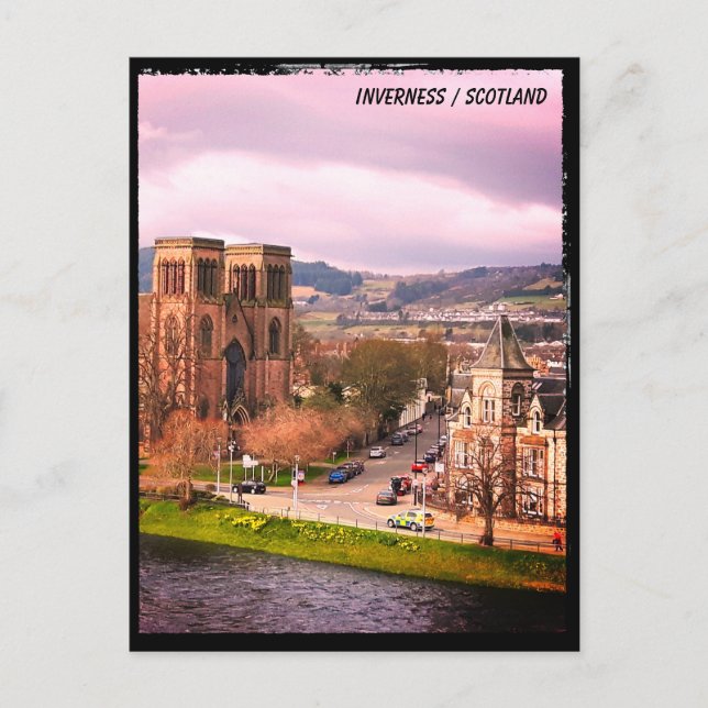 Carte Postale Inverness - Capitale des Highlands écossais (Devant)