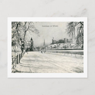 Carte Postale Inverness, Ecosse, En Hiver 1913 Vintage