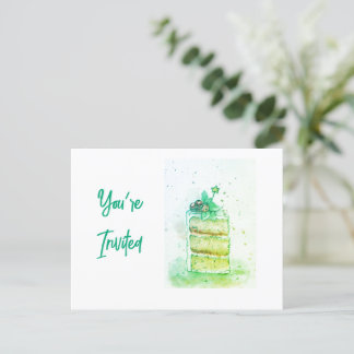 Carte Postale Invitation