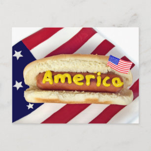 Carte Postale invitation 4 juillet