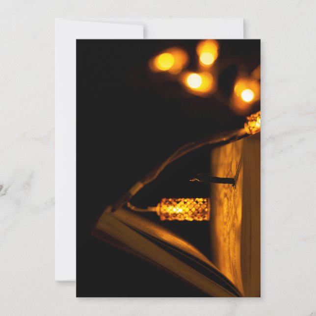 Carte postale Invitation 5" x 7" (Devant)