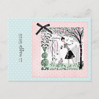 Carte Postale invitation à une fête d'anniversaire