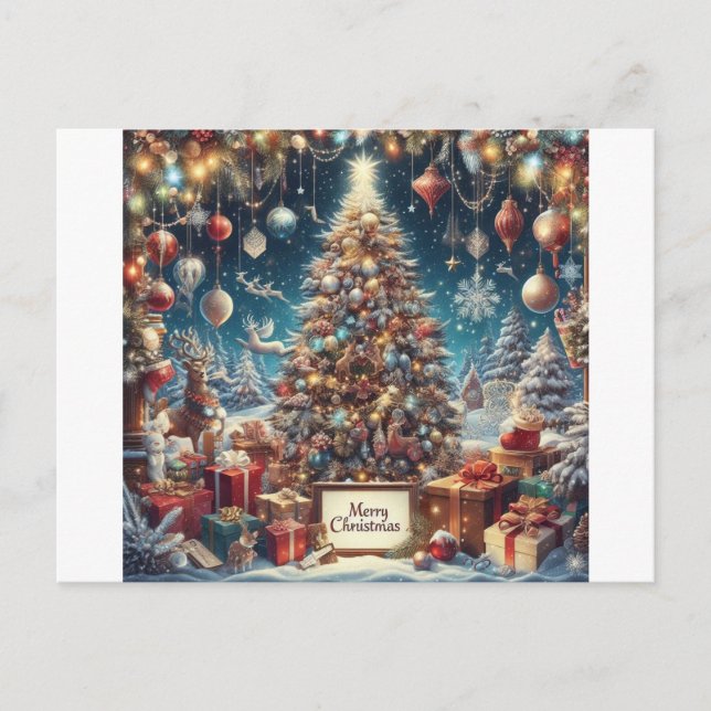 Carte postale Invitation de Noël Extraordinaire (Devant)