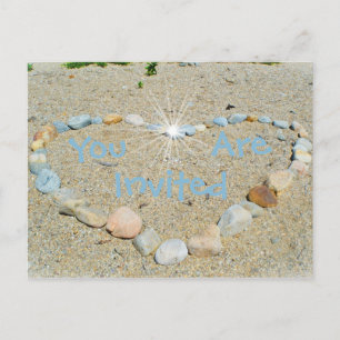 Carte Postale Invitation de plage